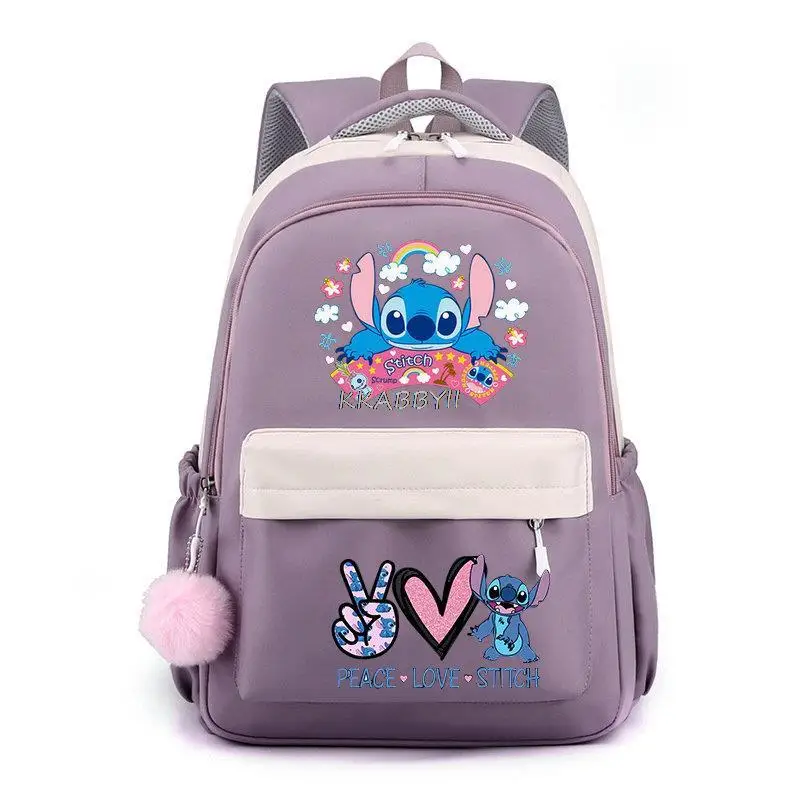 Lilo And Stitch Backpack Cartoon School Bags for Teenagers Girls Boys Backpack New Rucksack Mochilas