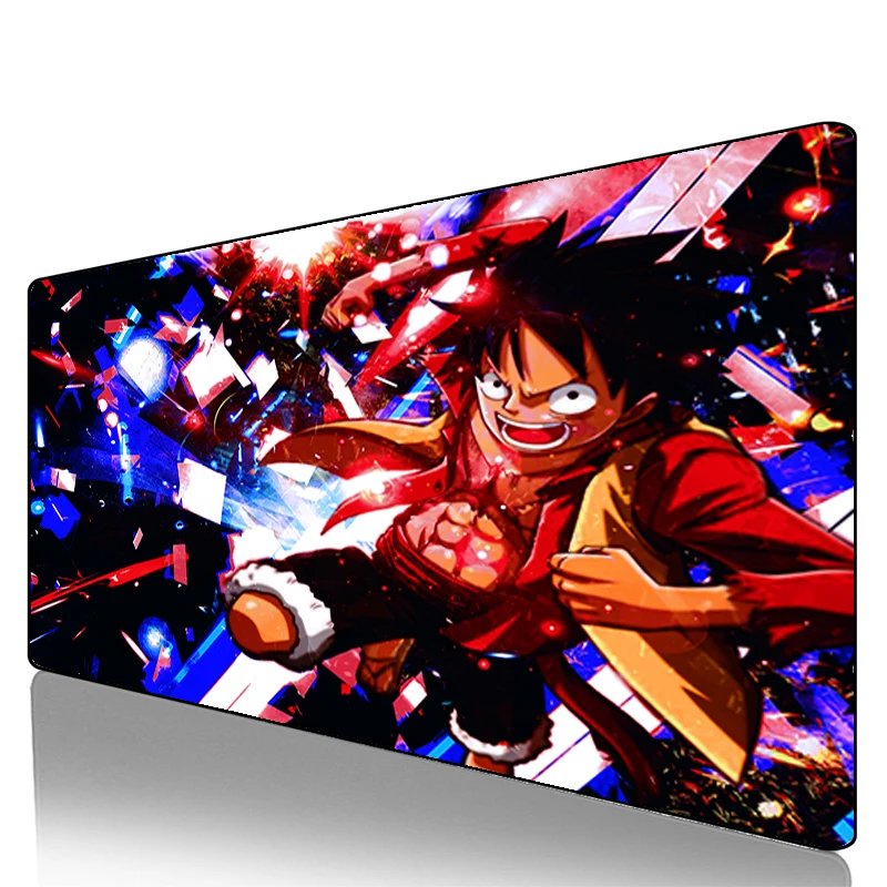 

Mouse Pad One Piece Luffy rubber table Cool Gamer xxl Desk mat Computer keyboard rug gaming accessories carpet mousepad