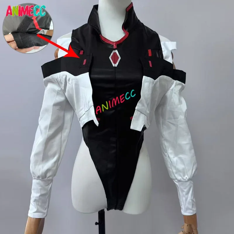 CosplayANIMECC en Stock XS-2XL Lucy Cosplay Costume perruque tatouage autocollant chaussures Anime Cosplay combinaison Halloween fête pour les femmes