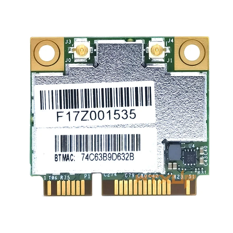 

Беспроводная Wi-Fi WLAN Bluetooth-карта AzureWave AW-CE123H BCM4352 BCM94352HMB Half Mini PCIe PCI-express 802.11AC 867Mbps