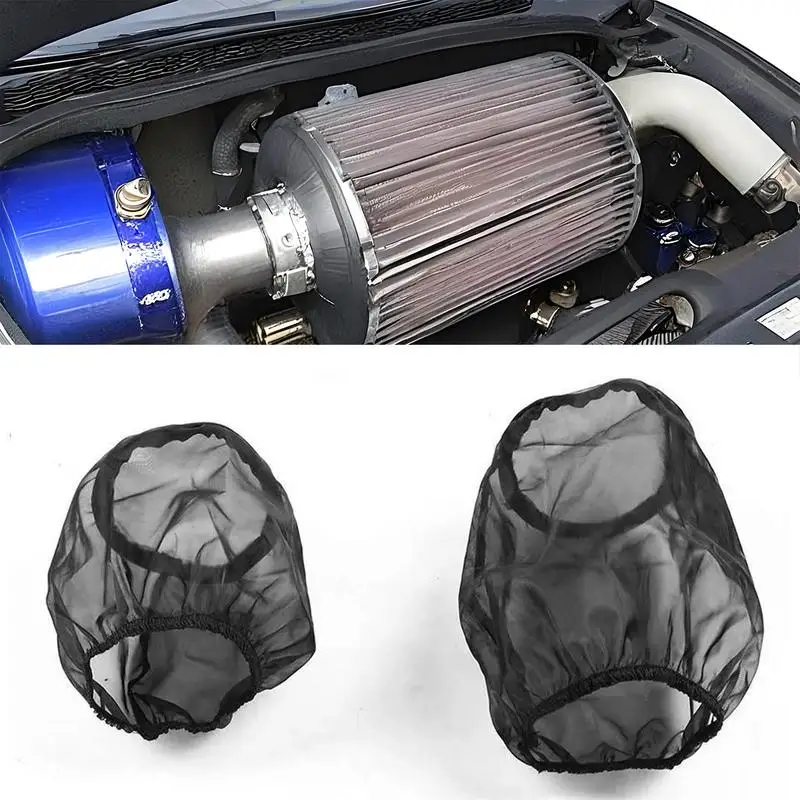 Air Filter Cover Air Filter Protective Cover Waterproof Rain Sock Dustproof Air Filter Wrap For Air Intake Filters