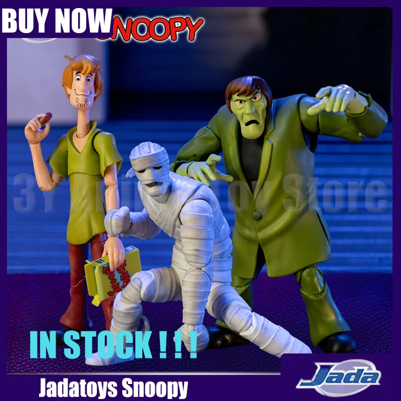 

Jadatoys Action Figure Shaggy Creeper Mummy Of Ankha 1/12 Inches Anime Figures Pvc Statue Model Collection Toys Gift