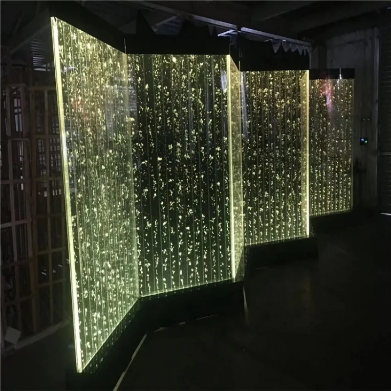custom.Customized Hotel Decoration Acrylic Bubble Wall Partition Room Divider