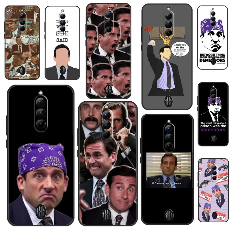 Michael Scott The Office Funny Humor Case For Red Magic 10 8 9 Pro Plus 6 6S 7S 7 Pro 5G 6R RedMagic 10S 8S 9S Pro Plus Cover