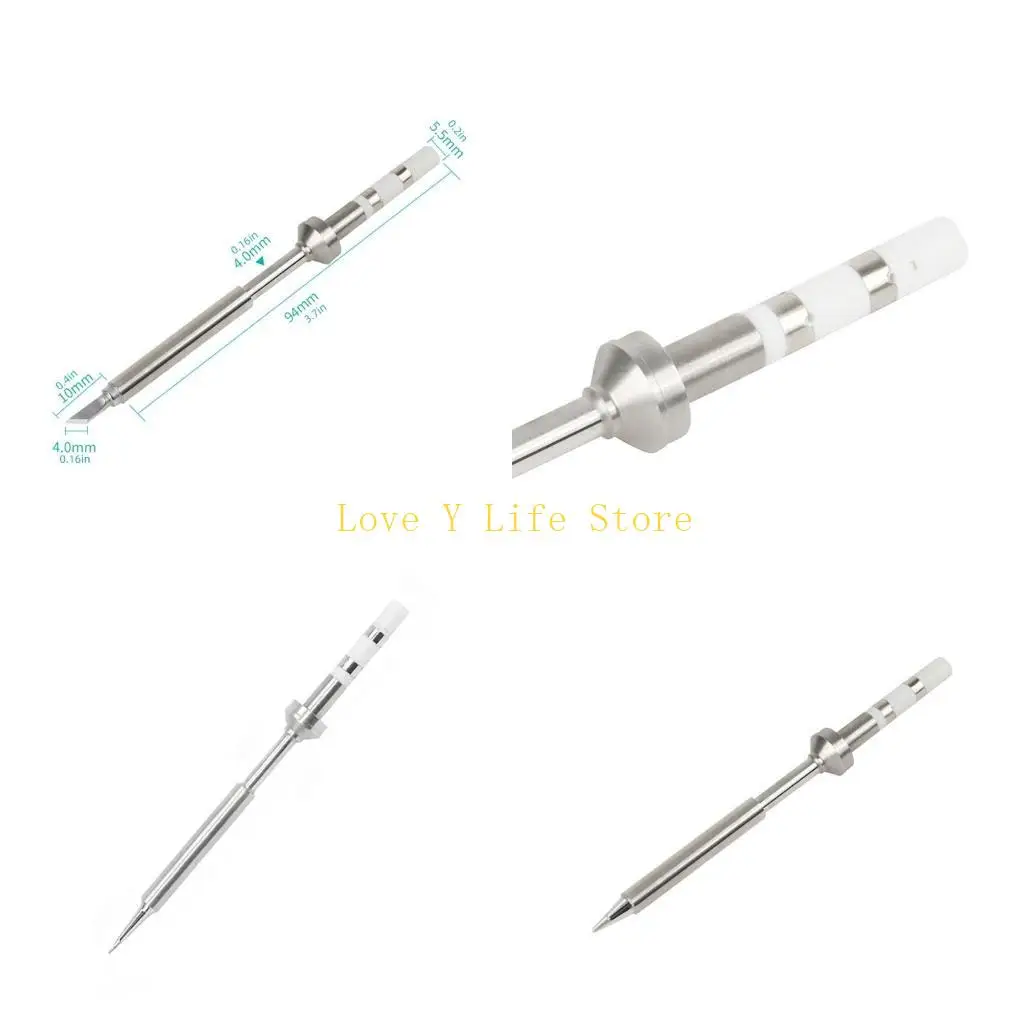 

L74C Precisions Soldering Iron Tip for TS100 Series Rapid Heating Replacement for Pinecil TS101