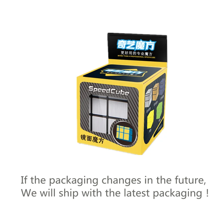 QY Brinquedos, cubo Espelho 3x3x3 Velocidade cubo, lado desigual cubo, cubos mágicos, cubo Puzzle,cast coated cube