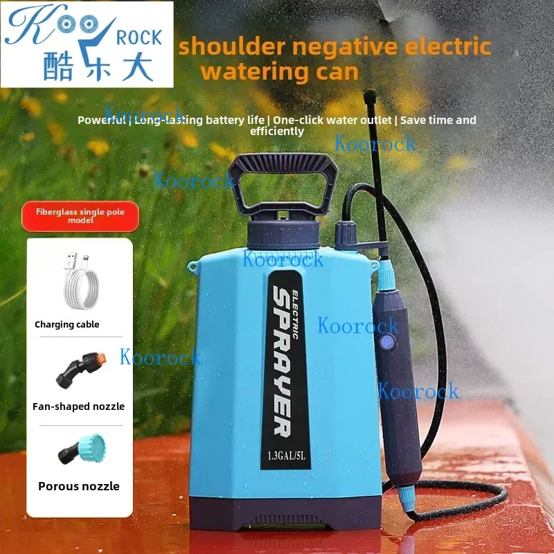 

Portable Electric High-Pressure Handheld Spray Gun for Gardening, Plant Care, Disinfecting & Spraying - Complete Kit
