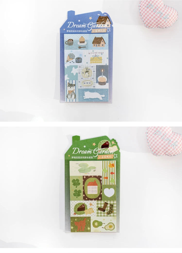 Journal GO 50 Stück Ästhetische Traumgarten-Aufkleber für Karten, Tagebuch-Dekoration, Scrapbooking, DIY-Landschaftsmaterialien, Abziehbilder – Detail 11