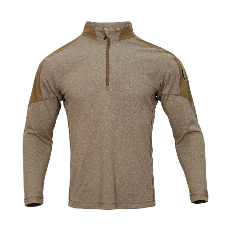 Emersongear BlueLabel Tactical Hunter Long Sleeve Polo Shirt Daily Tops T-shirt Fitness Airsoft Hiking Hunting Sports Outdoor