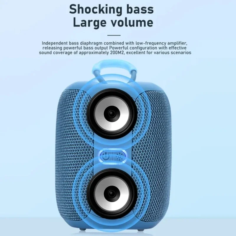 Portable Caixa De Som Bluetooth Speaker Wireless TWS Waterproof Sound Column Mini Bass Subwoofer AUX TF FM Loudspeaker Sound Box