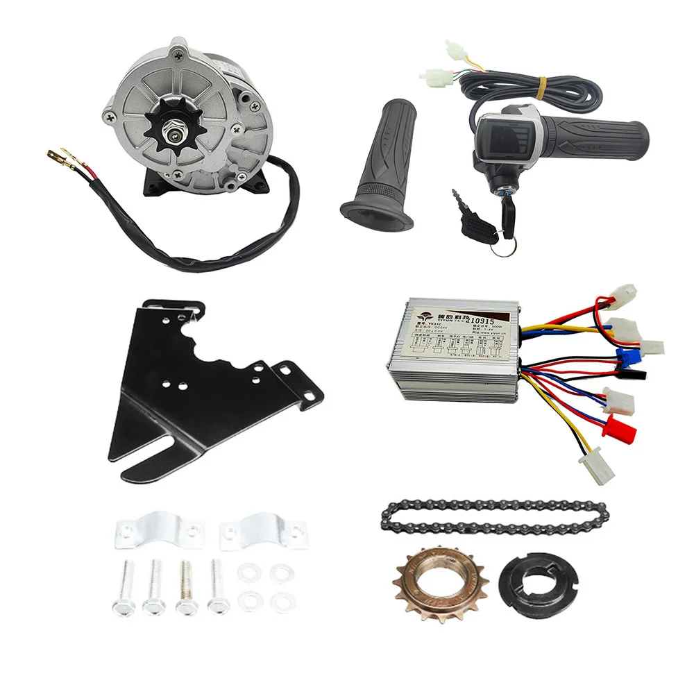 Zestaw do konwersji silnika roweru elektrycznego 24 V 250 W 350 W do roweru 24 26 27,5 28 cali