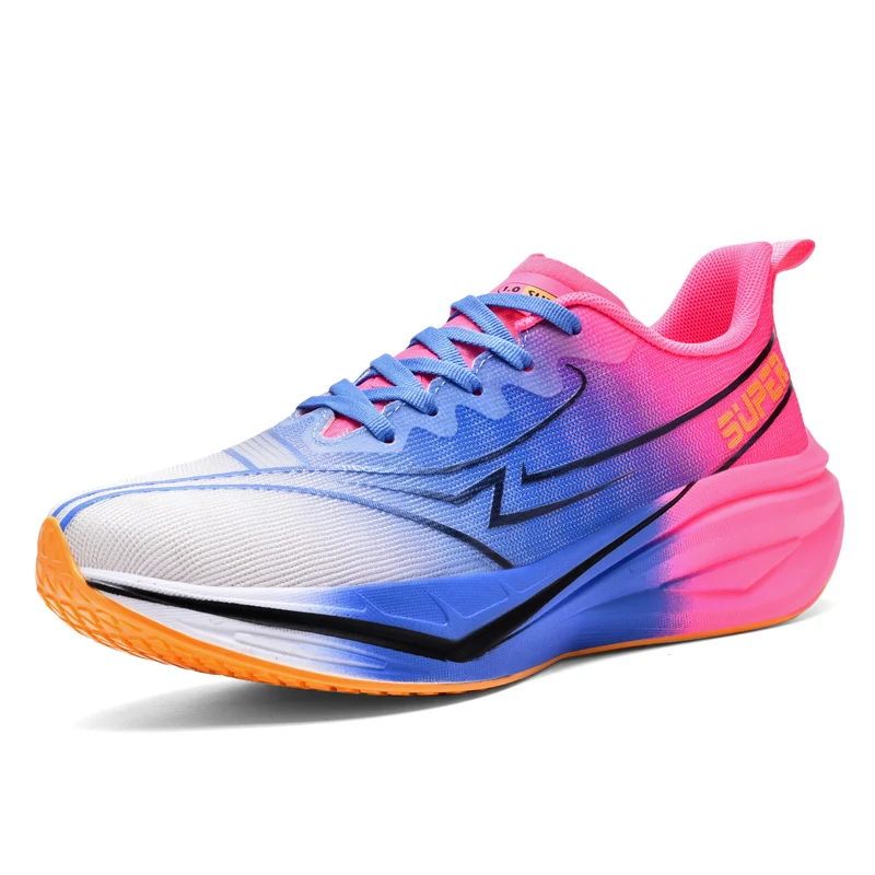 

Running Shoes MenThick-soled Mesh Breathable Anti-slip Wear-resistant Casual Shoes Men Comfortable Soft Lace-up Sports Shoes Men