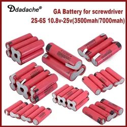 Original battery18650GA 3S1P-5S2P 3500-7000 mAh high capacity customizable for screwdriver welding batteries18650lithiumbattery