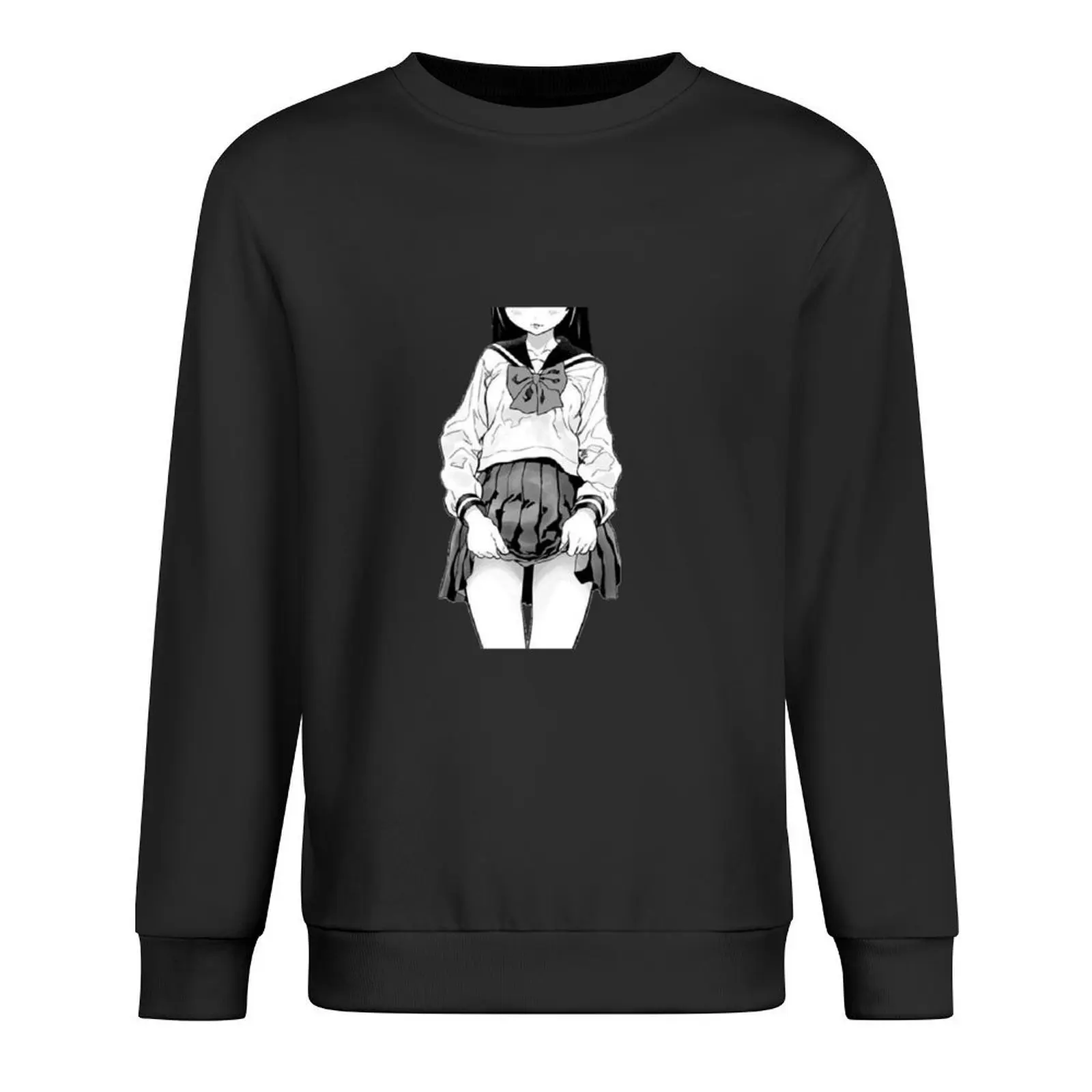 

Manga Schoolgirl Pullover korean clothes autumn jacket men mens designer clothes korean autumn clothes oversize sweatshirt