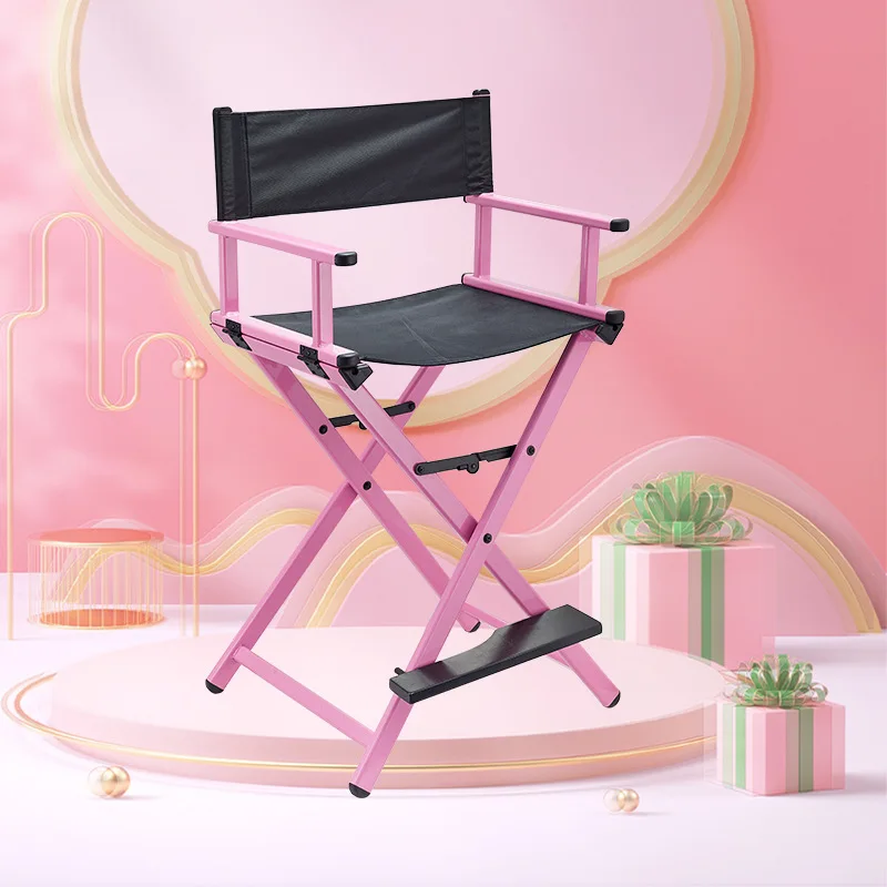 All Aluminium Lounge Chair com Encosto de Cabeça, Maquilhador Portátil, Cadeira de Praia, Bar, Escritório, Exterior, Moderno