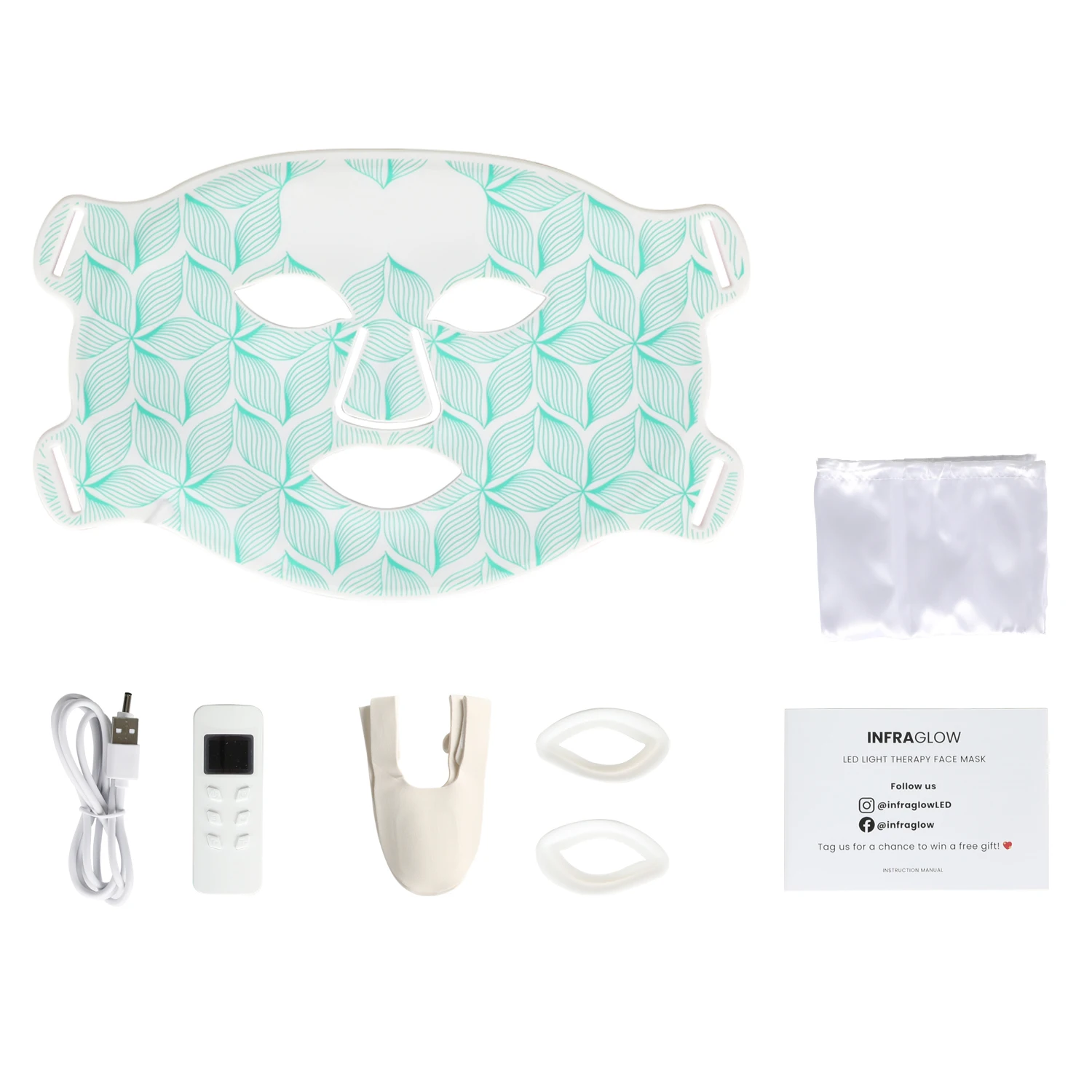 Portable 4-Color LED Light Therapy Mask product image