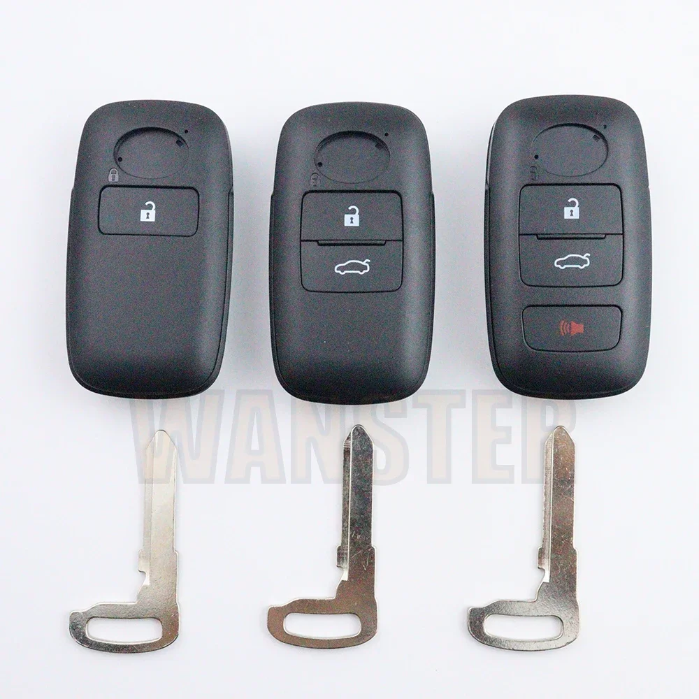 2 3 4 Bottons Car Key Fob Case Shell Housing for Toyota Perodua Raize Rocky Sparky Malaysia Car Key