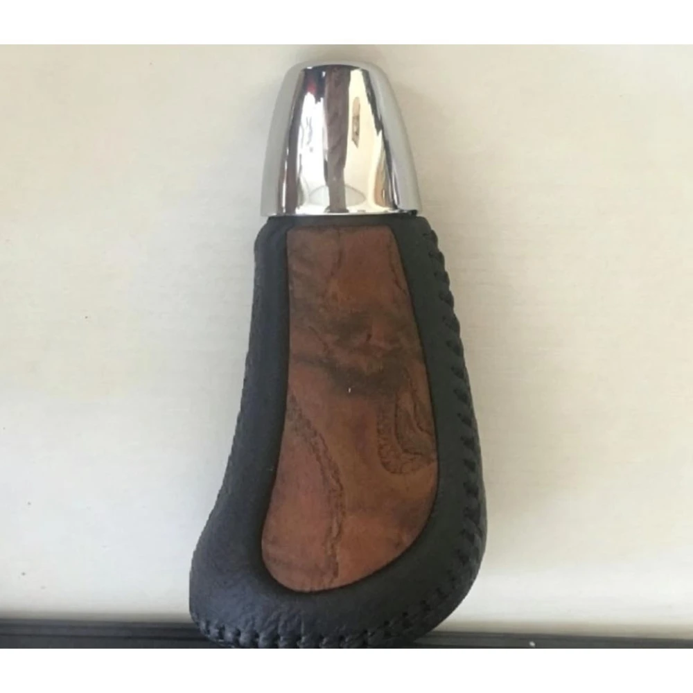 Genuine Automatic Gear Shift Knob Leather Wood Trim for Ssangyong Chairman Genuine Brand New Interior Accessories