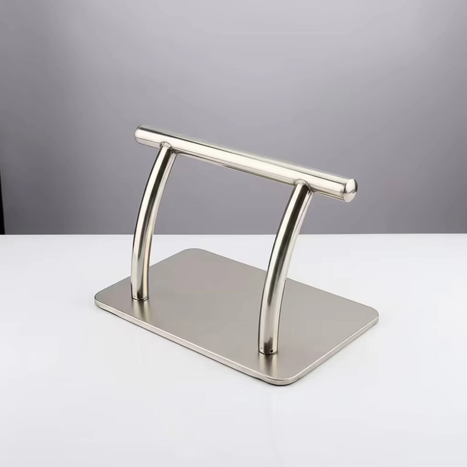 Salon Footrest Stainless Steel Barber Chair Footrest Footplate Comfortable Hardware Reliable for Barbers, Barbershop
