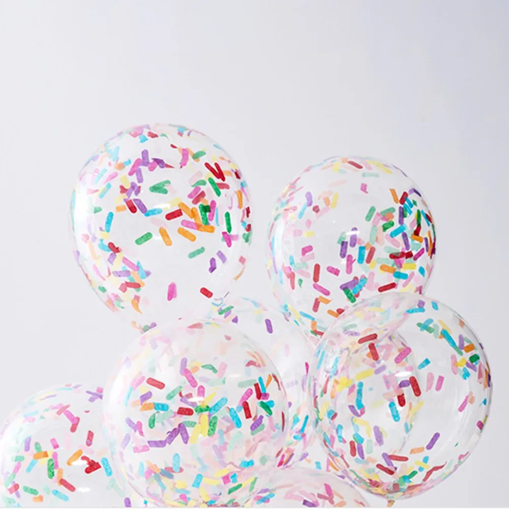 10pcs Latex Balloons Balloons Anniversary Birthday Colorful Emulsion Theme Idea Supplies Latex Multicolor Wedding