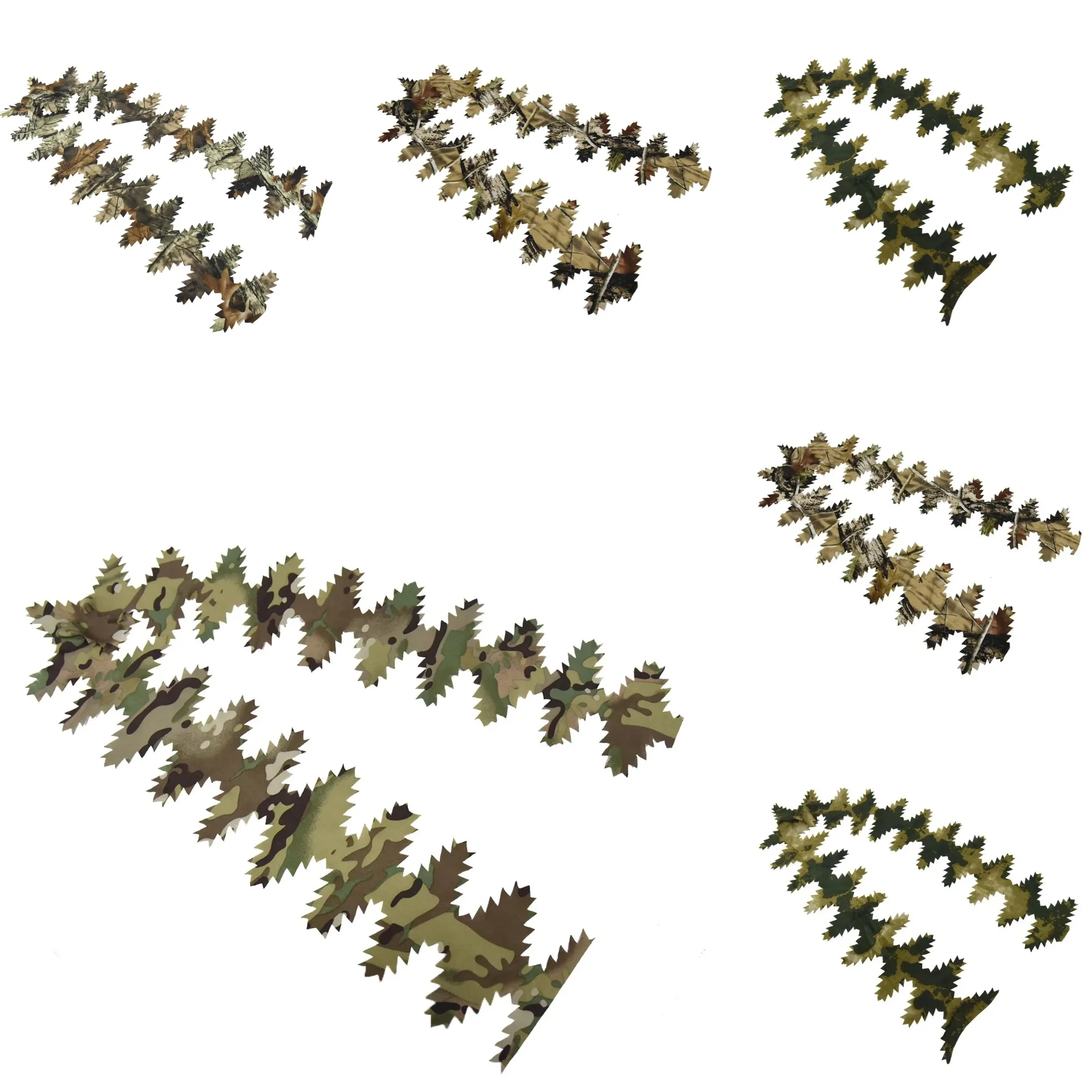3D Camouflage Suit Camouflage Strips, DIY Camouflage Suit Hiding Materials