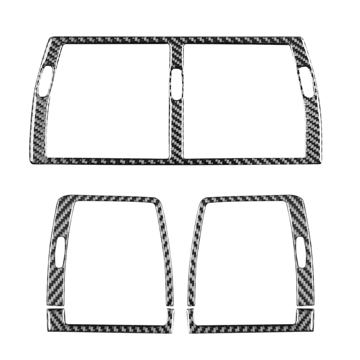 

Carbon Fiber for X5 E53 2000-2006 Center Console Air Conditioner Vent Cover Kit Trim Interior Accessories