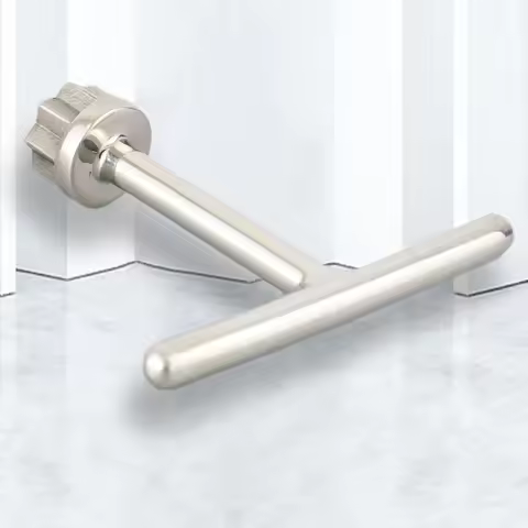 Ship Hatch Cover Wrench 101x90mm Stainless Steel Multifunctional T Handle Star Key Fuel Filler Spanner Marine Yacht Deck Parts