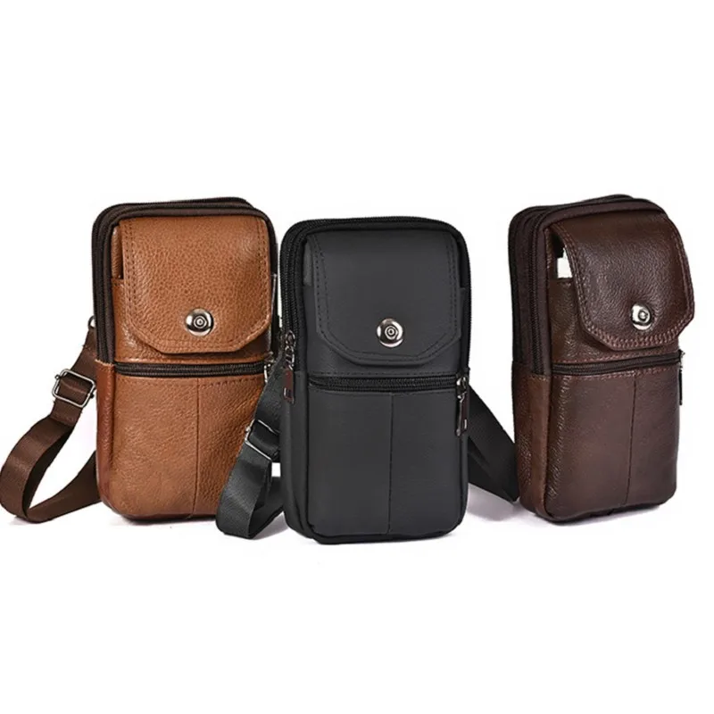 

Men's Phone Bag Waist Multifunctional Belt Bags Coin Pouch Pack