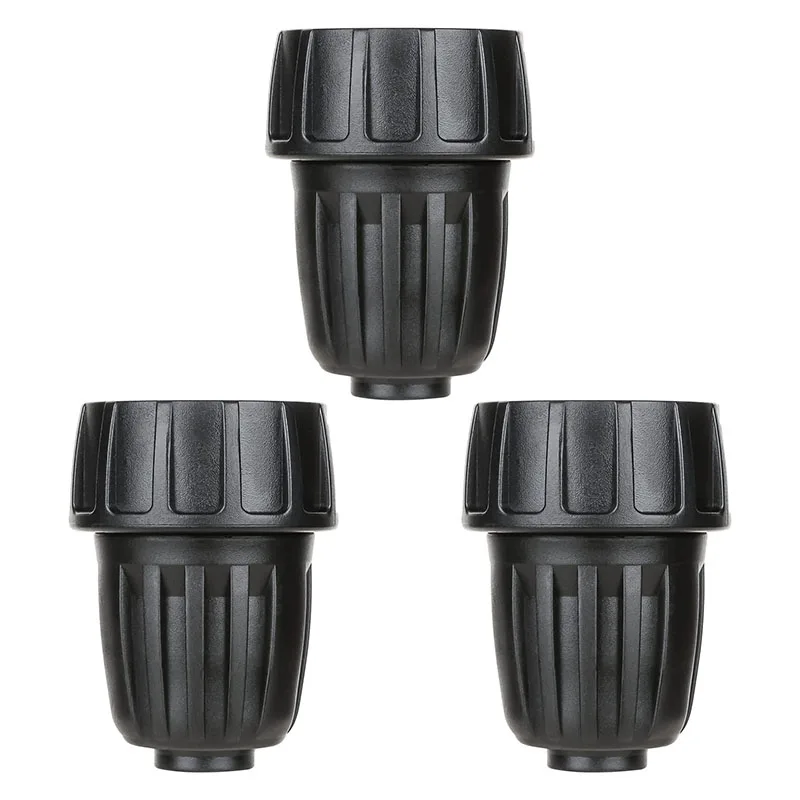

3Pcs 16mm PE Pipe Connectors Garden Watering Irrigation Joints Agricultural Irrigation Quick Connector Straight