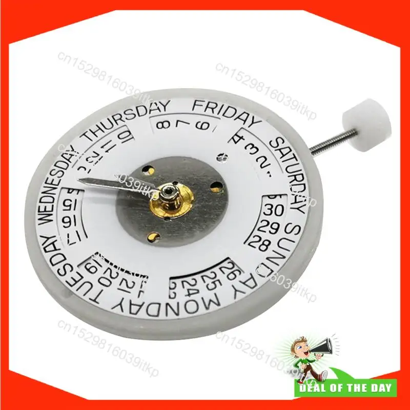 

August 2834-2 Watch Movement Three-Needle Upper And Lower Calendar Double Calendar Automatic Mechanical Movement Replacement