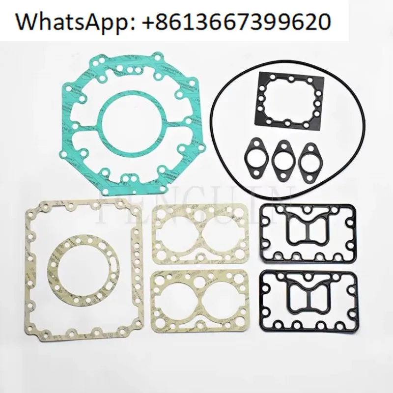 Bock HG4 650 gaskets and accessory covers for industrial R410a reciprocating compressors used in cold compartments.