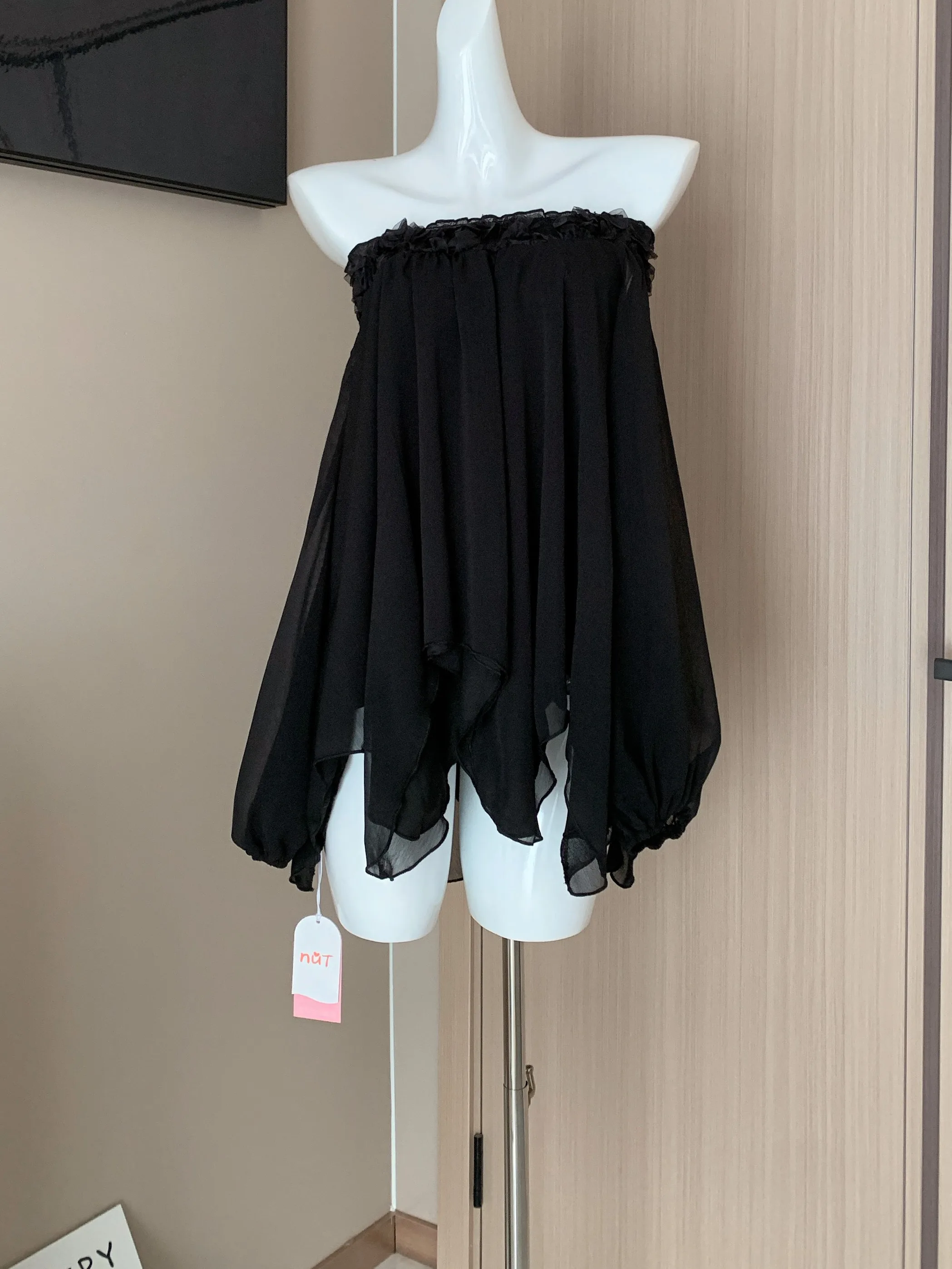 

Ele Lace Floral Embroidery One-oulder Long Sve Women's T-irt Summer New Sle Breathable Comfortable Korean Version