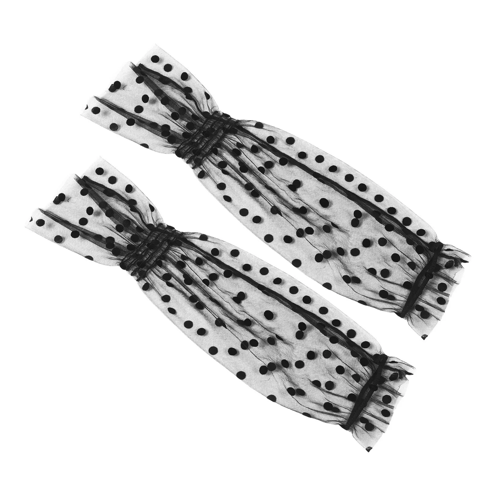 

1 Pair Sheer Mesh Sun Protection Sleeves Lightweight Breathable Arm Covers Uv Protection Cooling Summer Gloves Outdoor Sports