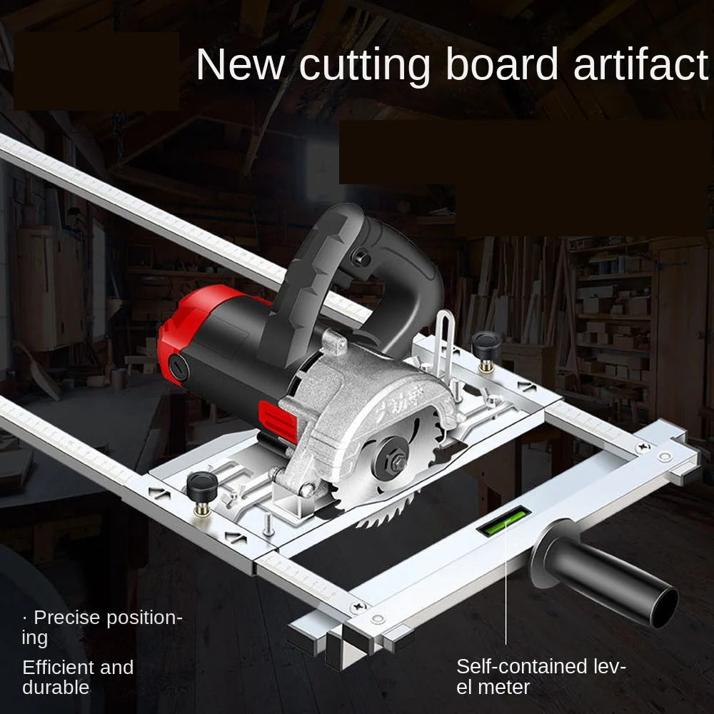 Imagem -06 - Multifunções Electricidade Serra Circular Aparador Guia de Posicionamento Ferramentas de Tábua de Corte Madeira Router Machine Tools