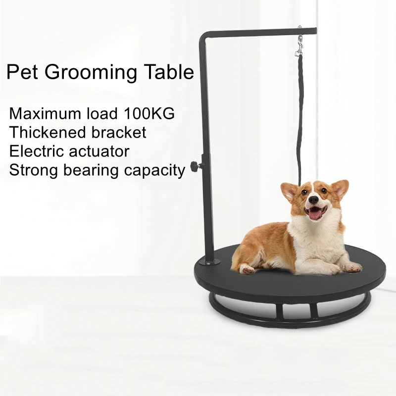 Manual lifting pet grooming table Pet anti-slip anti-static large pet grooming table