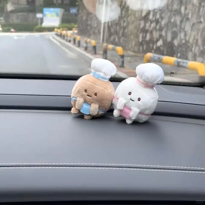 พวงกุญแจตุ๊กตาขนนุ่มน่ารักสไตล์ญี่ปุ่น ของตกแต่งตั้งโต๊ะขนาดเล็ก ของตกแต่งกระเป๋าเป้สะพายหลัง ของประดับตกแต่งน่ารัก ของขวัญคริสต์มาส