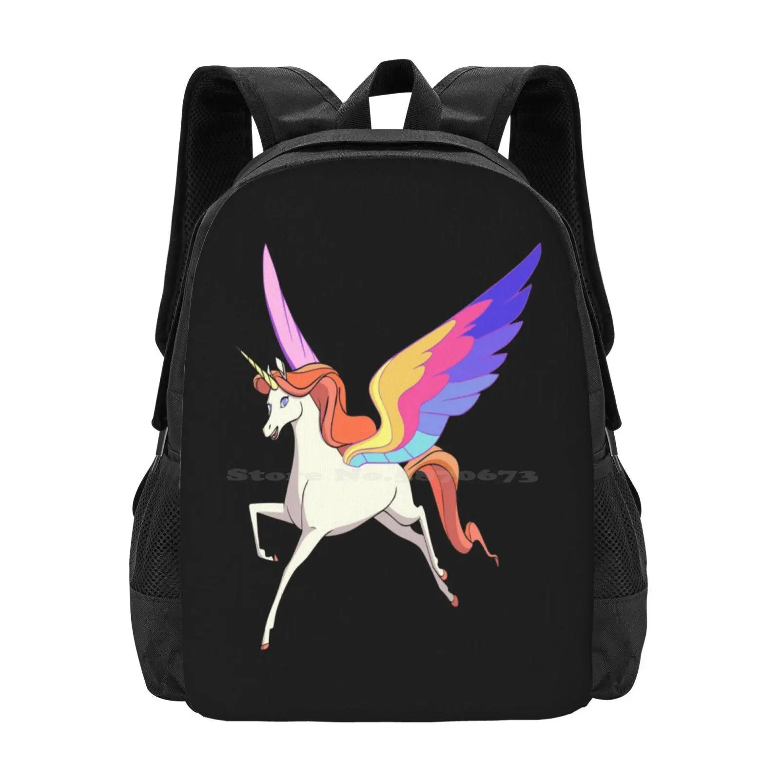 Swift Wind She-Ra Unicorn [Fka Horsey]; Adoras Alicorn Hot Sale Schoolbag Backpack Fashion Bags Alicorn Horsey Greyskull He Man