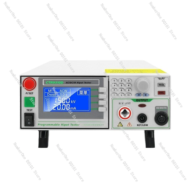 

CTR9310A AC and DC programmable insulation withstand voltage tester digital display 5KV6KV safety high voltage tester