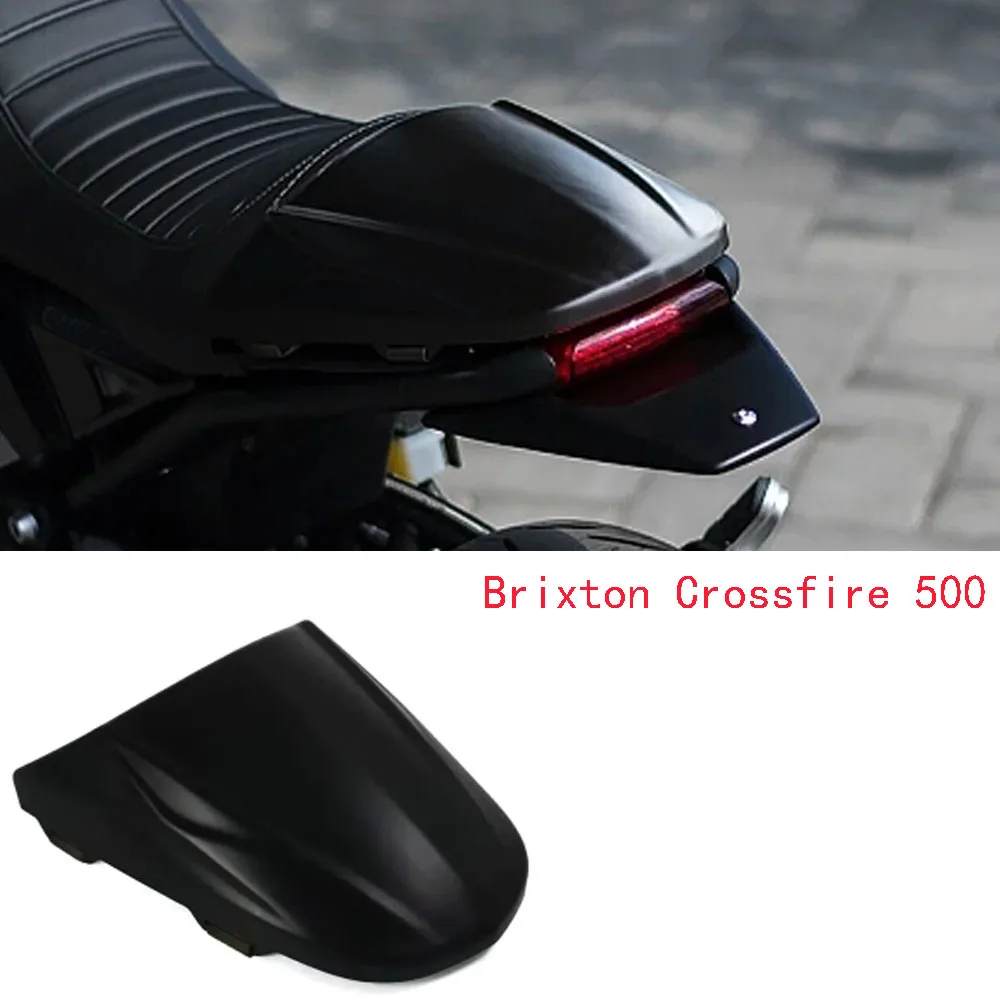 New  For Brixton Crossfire 500 Retro Cushion Cover Rear Mudguard License Plate Light License Plate Bracket Turn Light Assembly