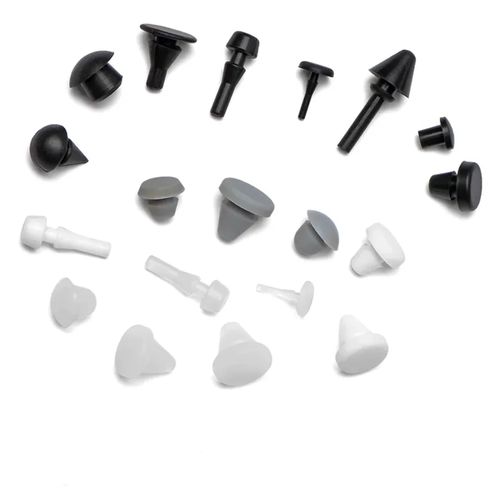 

Rubber Stopper For Protection Silicone Stopper Soft Black Plate Hole Sealing Anti Slip Foot Pad Round Hole Seismic And Anti-coll