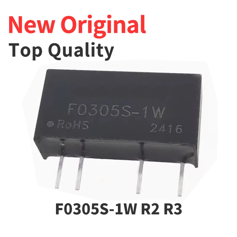 F0305S-1W F0305S-1WR2 F0305S-1WR3 1W Constant Voltage 3V Input,5V Isolated Unregulated DC-DC Power Supply Module (1 Piece)