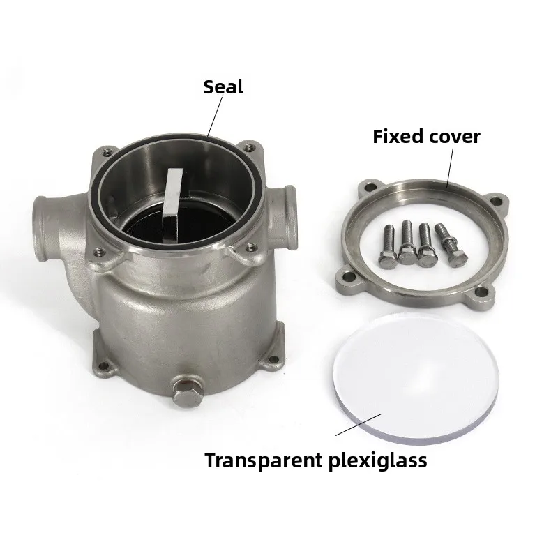 316 stainless steel seawater filter yacht speedboat marine engine generator set air conditioner seawater filter