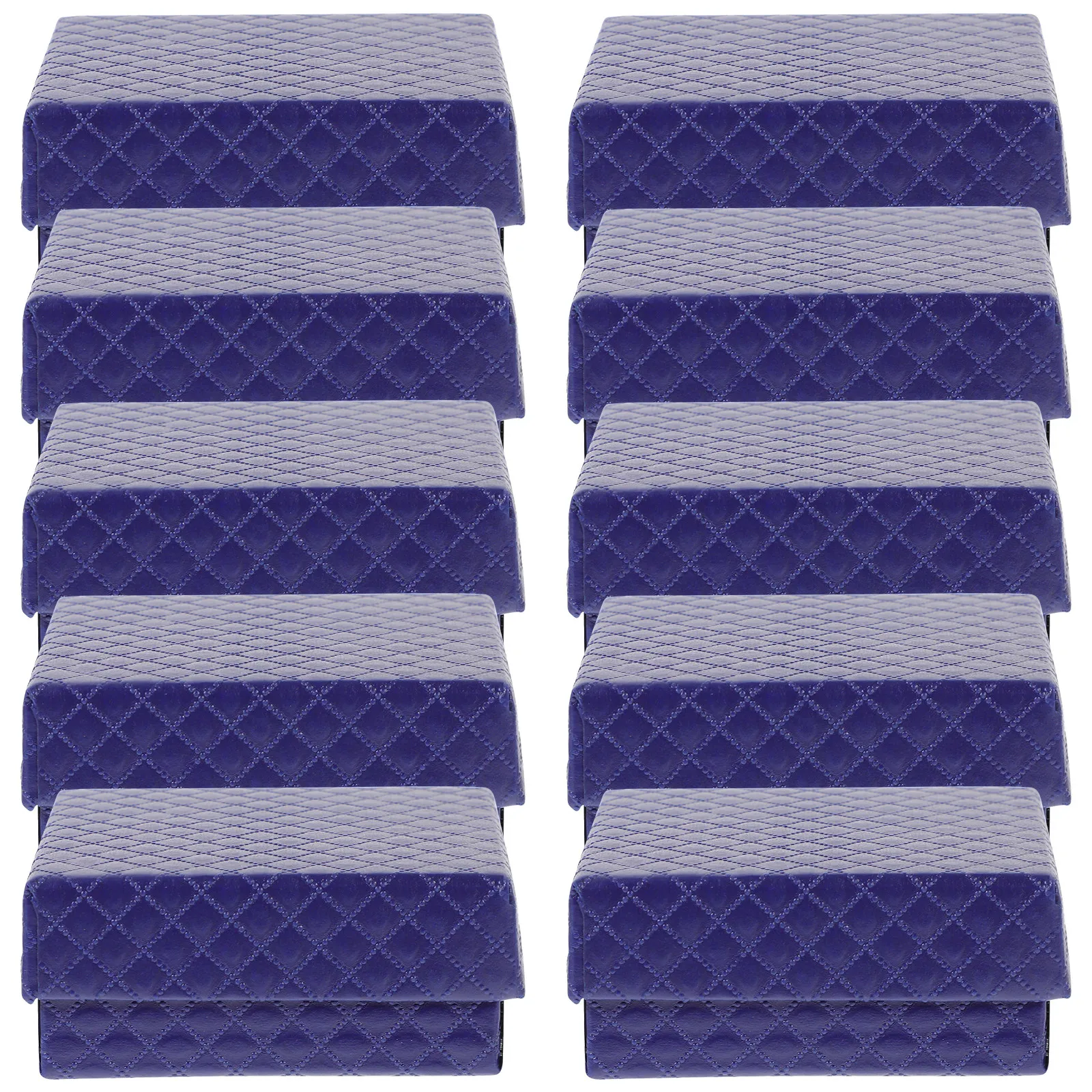 

10Pcs Jewelry Storage Boxes Set Multi-Use Fabric for Bracelet Ring Necklace Earring Gift Wrap Organizer Present