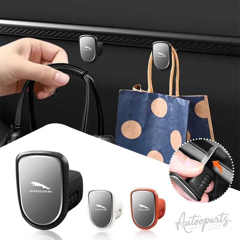 Multifunctional Car Storage Hangers Glovebox Hook Purse Car Hook For Jaguar XF XJ XE XK S-Type F-Type X-Type F-Pace Accessories