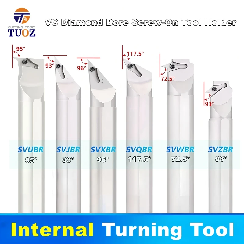 

Internal Turning Tool HolderS10K S12M S16Q S20R SVJBR SVJBL SVXBR SVQBR SVUBR SVZBR SVWBR 16 Holder For VCMT1604 Carbide Inserts