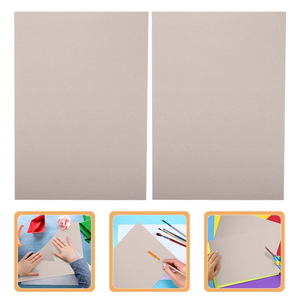 20 Sheets Manual Painting Cardboard Child Cardstock Paper Blank Papers for Print