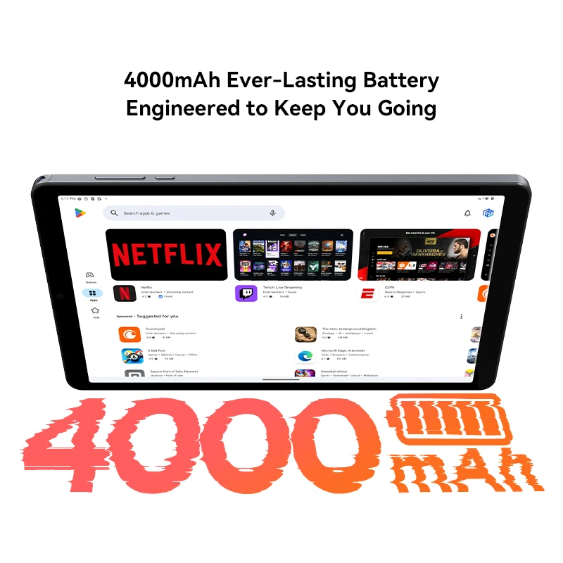 تابلت ALLDOCUBE iPlay60 صغير بشاشة 8.68 بوصة 90 هرتز Unisoc T606 12 جيجابايت (4 جيجابايت + 8 جيجابايت افتراضي) ذاكرة الوصول العشوائي 64 جيجابايت 4GLTE 4000 مللي أمبير في الساعة أندرويد 15 #4