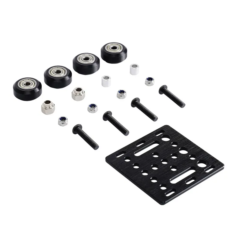 3D Printer Gantry Plate, European Standard 2020 Aluminum Profile Pulley V-Slot Construction Pulley
