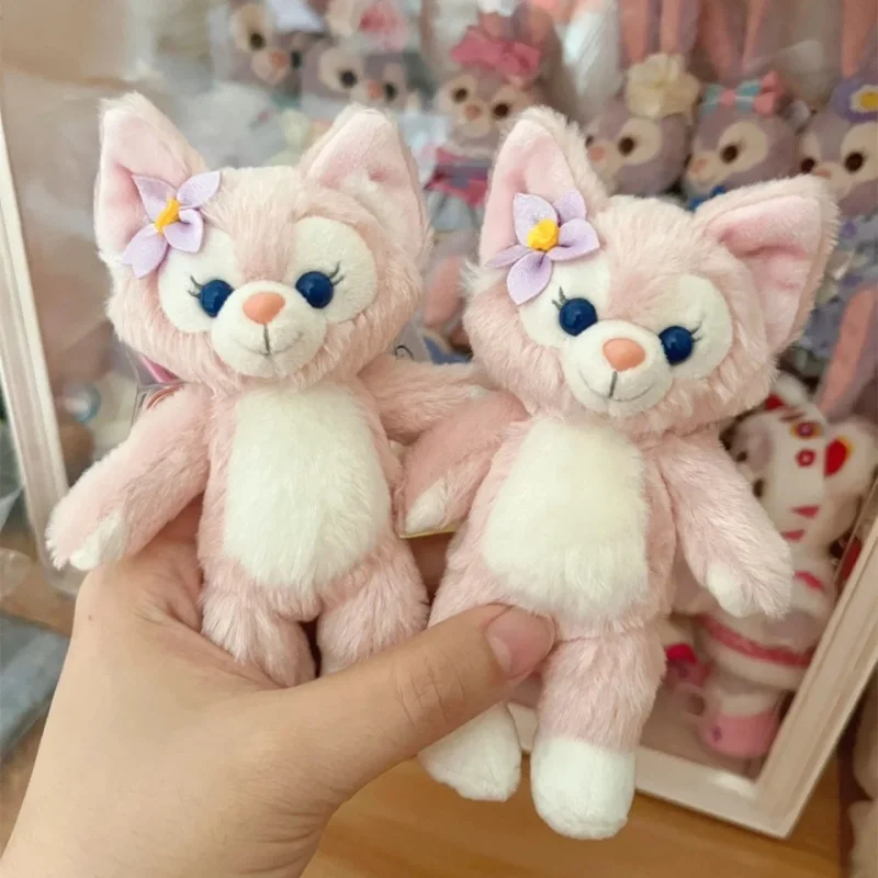 Disney Linabell Plush Keychain Kawaii Cute Dolls Bag Pendant Decorative Pendant Cartoon Plush Toys Children's Birthday Gifts