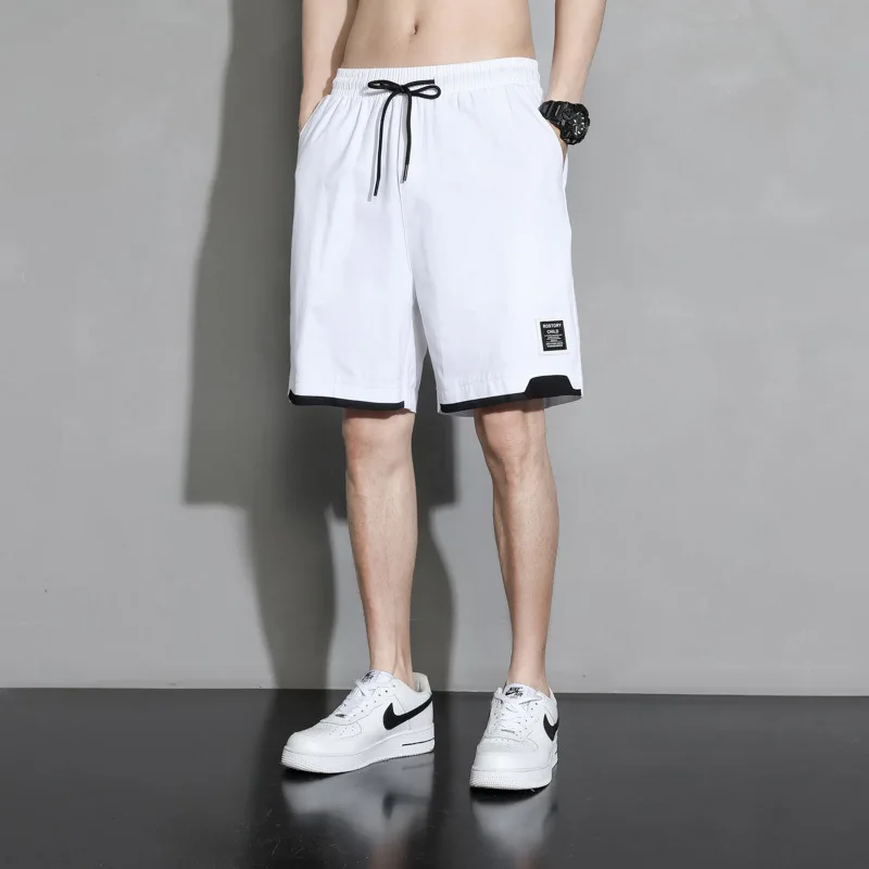 100% ピュアコットン夏のスポーツやカジュアルルーズウェアの男の子のための大きいサイズのショーツバミューダカーゴメンズショーツ男性ショートジムマン
